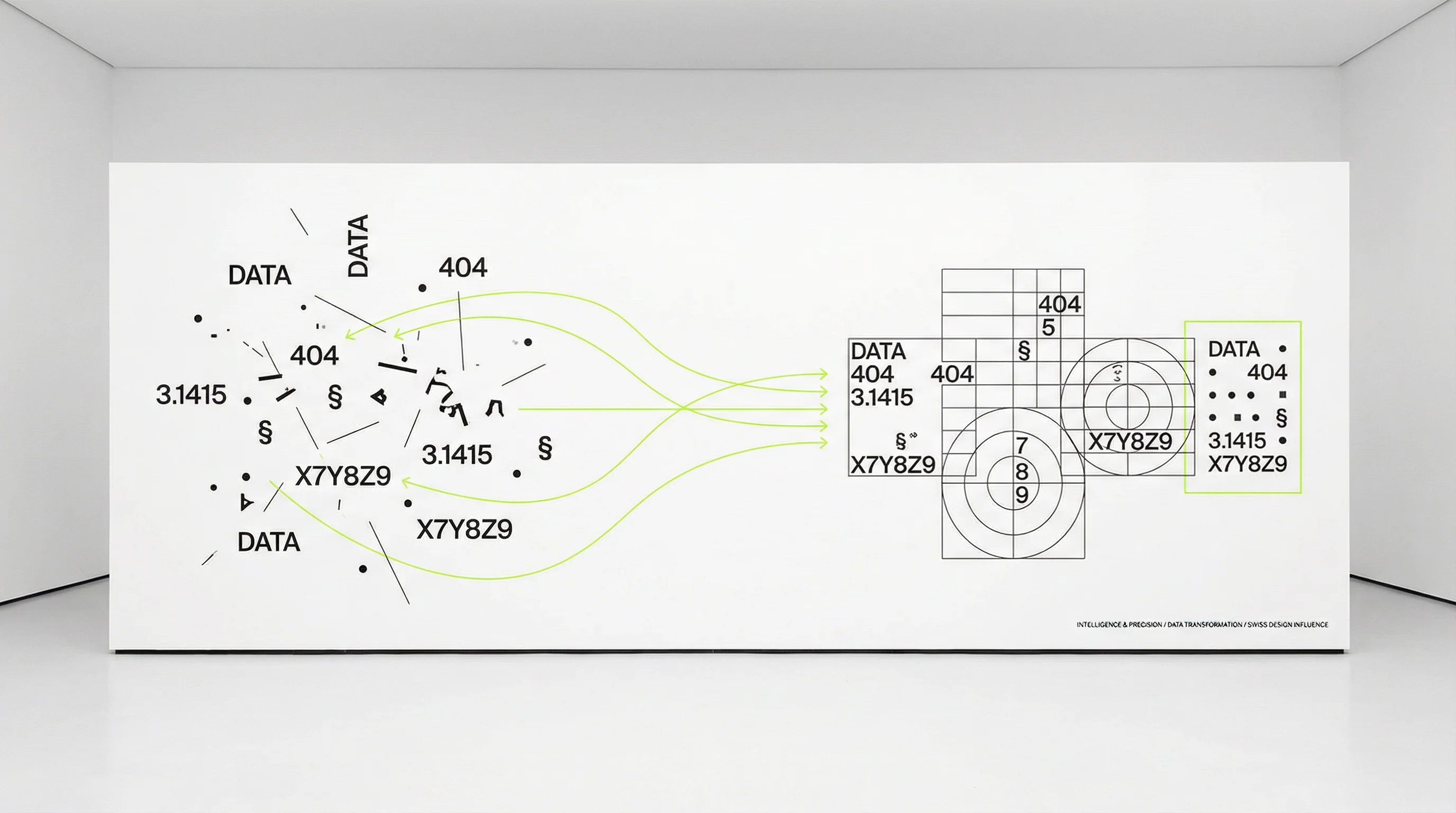 Data transformation visualization